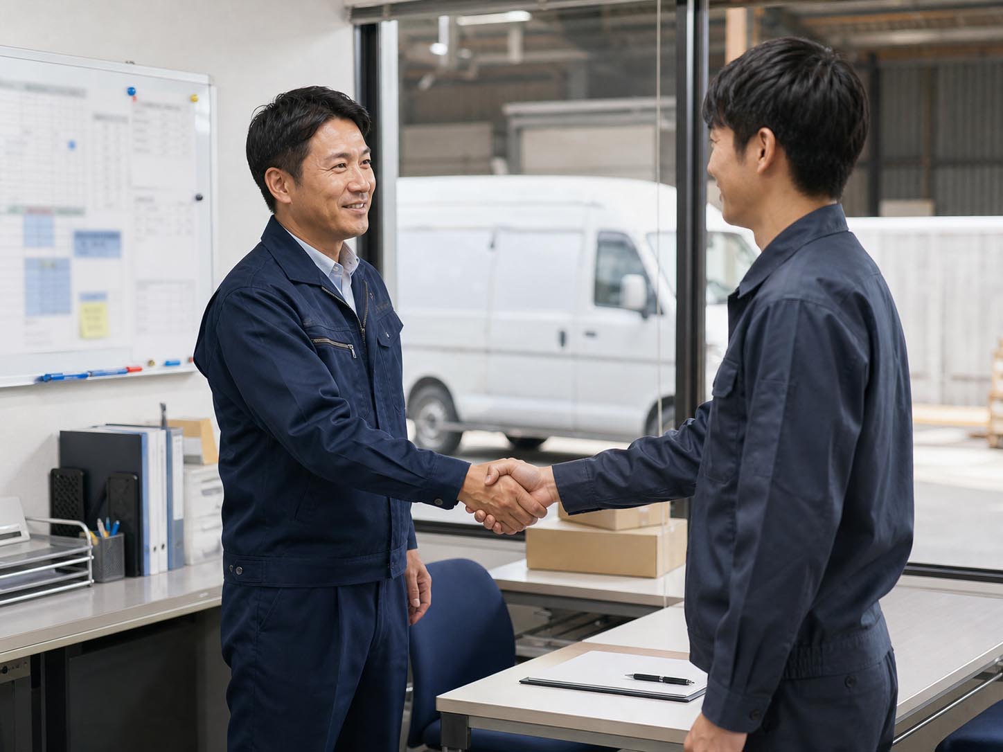 社長デビュー