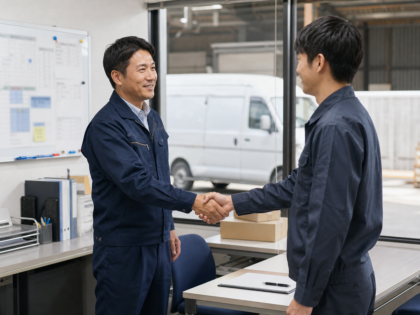 社長デビュー